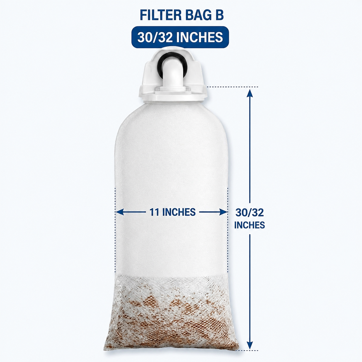 Premium Reusable Water Tank Filter Bag | Universal Mesh Leaf & Debris Catcher | Keeps Water Tanks Clean & Safe