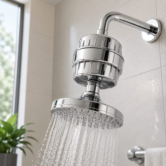 22-Stage High Pressure Shower Filter for Hard Water – Chlorine Removal Water Purifier